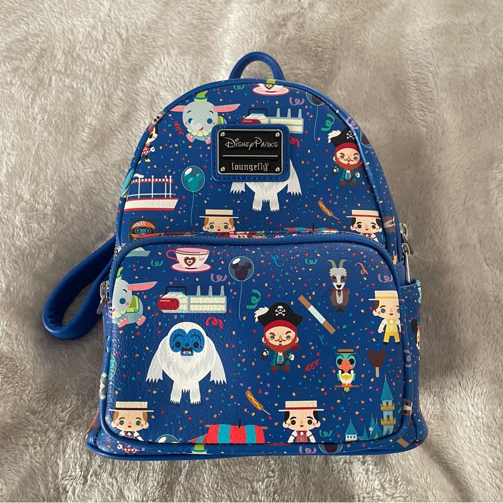 Disney x Loungefly 2021 Park Icons Chibi Mini Backpack Collectible WDW
